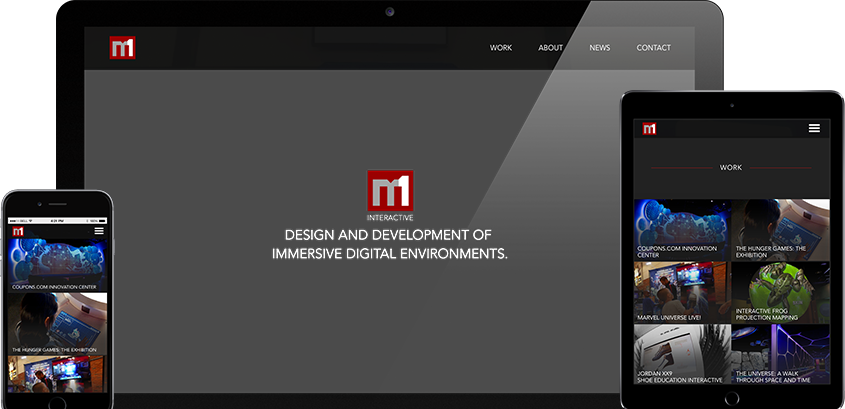 M1 Interactive Website Redesign