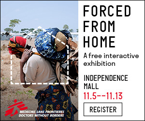 Static - HTML5 Ad Doctors Without Borders Forced From Home Campaign
