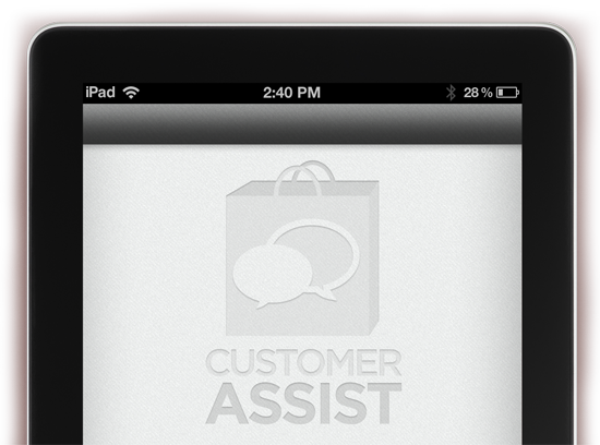 Customer Service App - User Interface