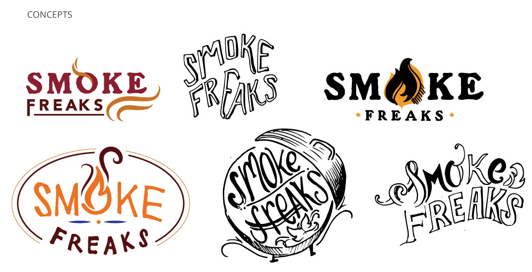 Smoke Freaks Logo Concepts
