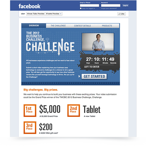 Facebook Video Challenge Screenshot