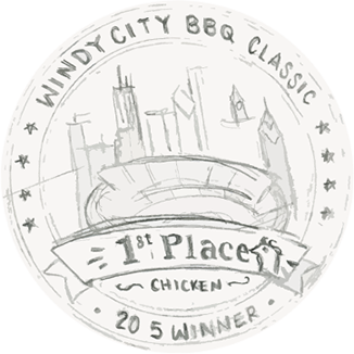 Windy City BBQ Award Logo Concept