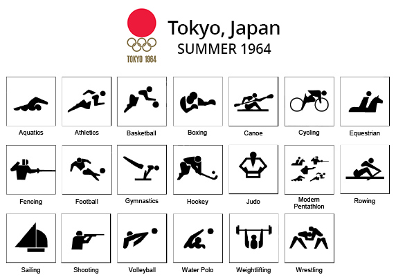 summer olympic sports icons